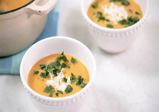 Red lentil soup