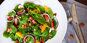 Spinach salad