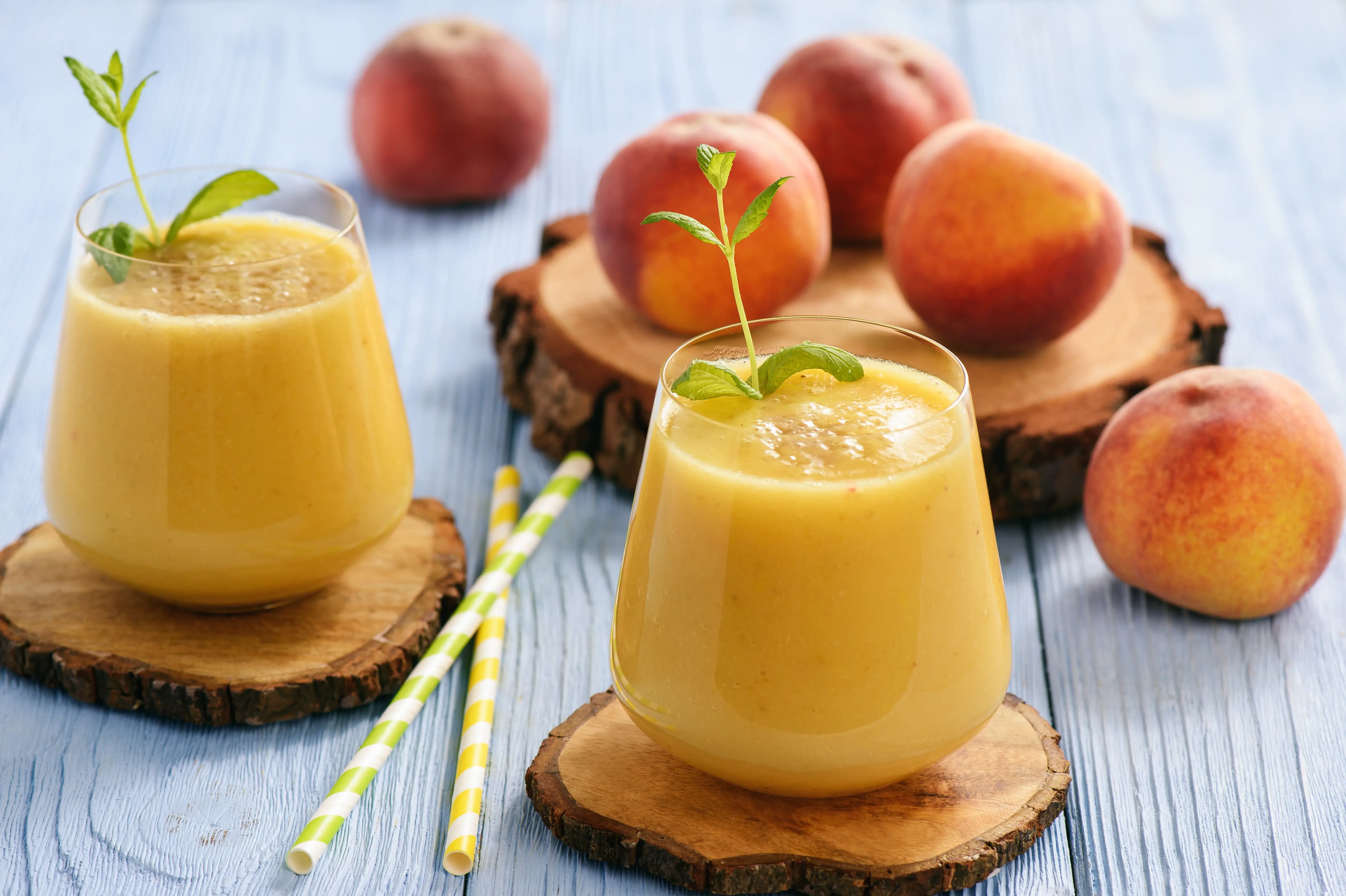 Just peachy smoothie