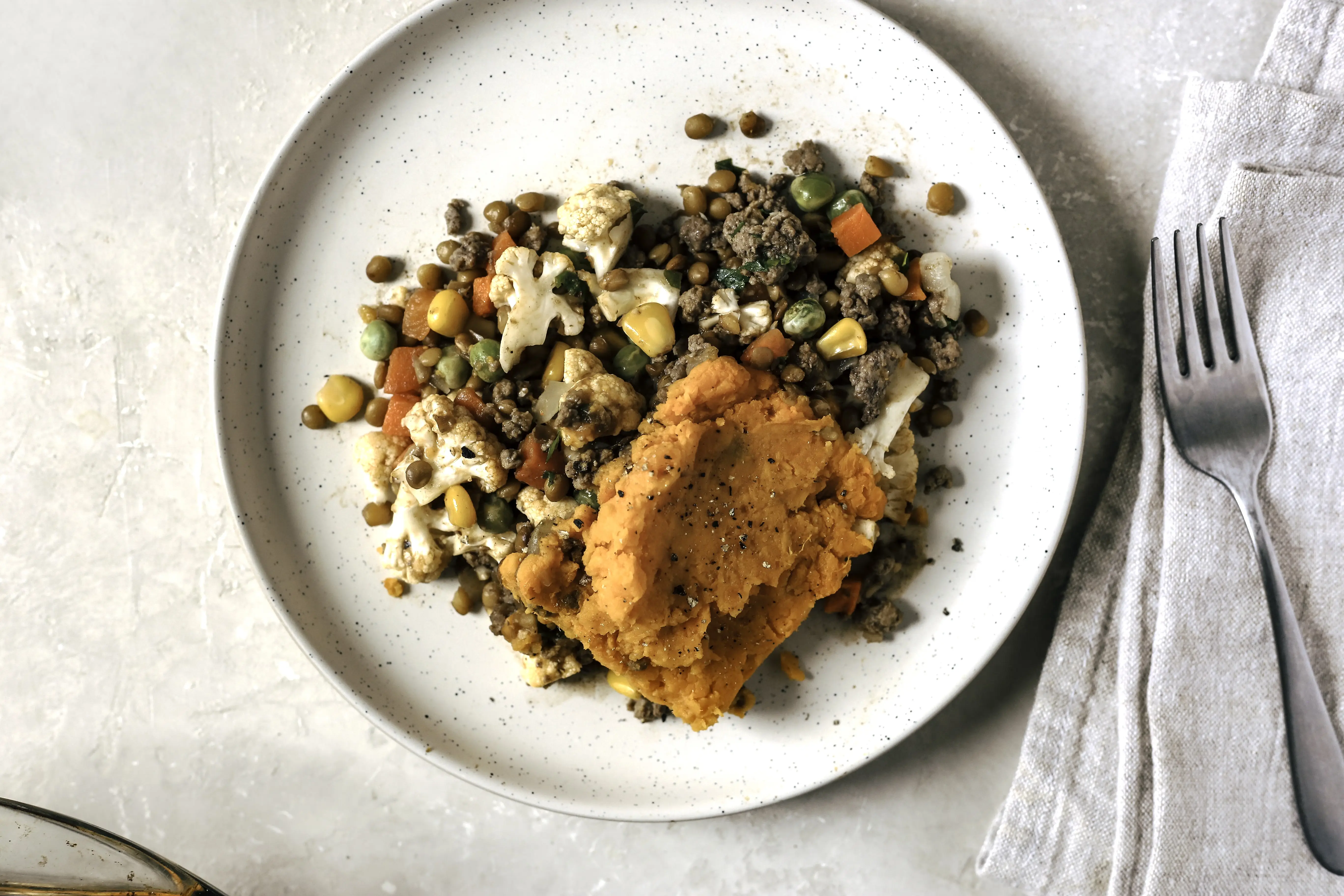 Indian spiced shepherd's pie