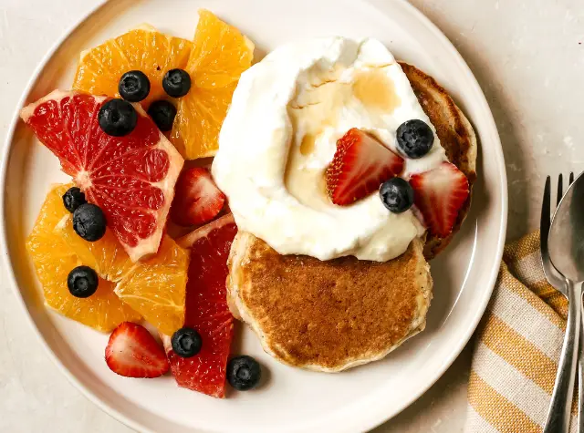 Protein oat pancakes